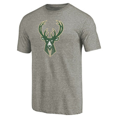 Milwaukee Bucks Greatest Dad Tri-Blend T-Shirt Gray - NBA