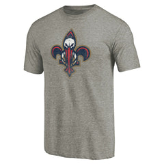 New Orleans Pelicans Greatest Dad Tri-Blend T-Shirt Gray - NBA