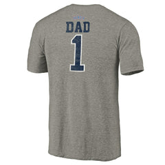 Oklahoma City Thunder Greatest Dad Tri-Blend T-Shirt Gray - NBA
