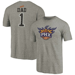 Phoenix Suns Greatest Dad Tri-Blend T-Shirt Gray - NBA