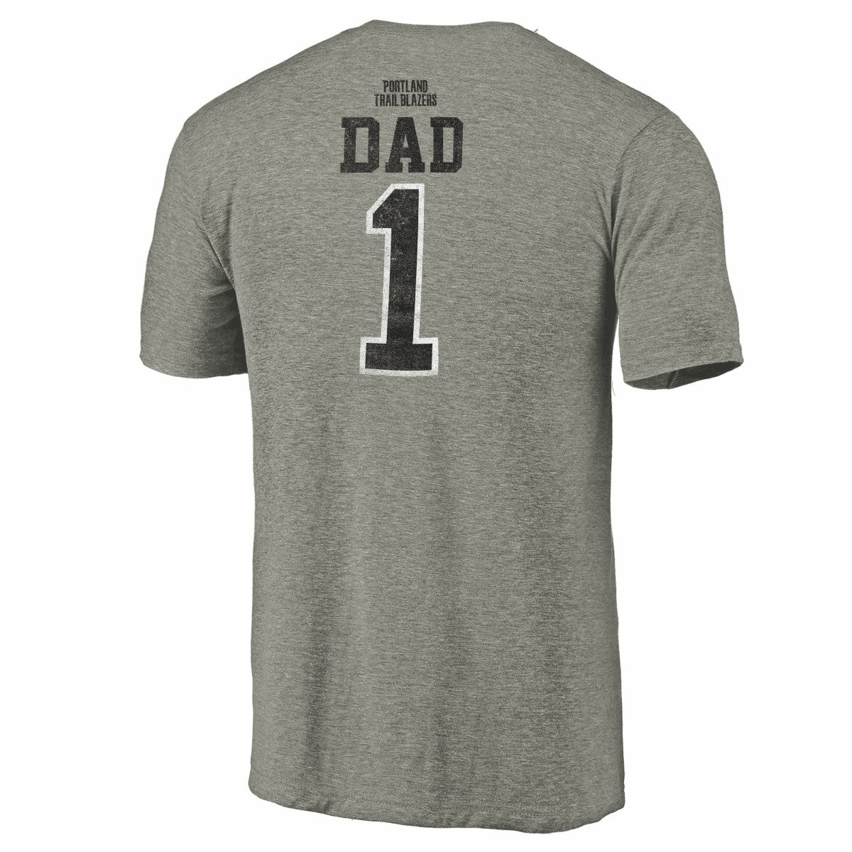 Portland Trail Blazers Greatest Dad Tri-Blend T-Shirt Gray - NBA
