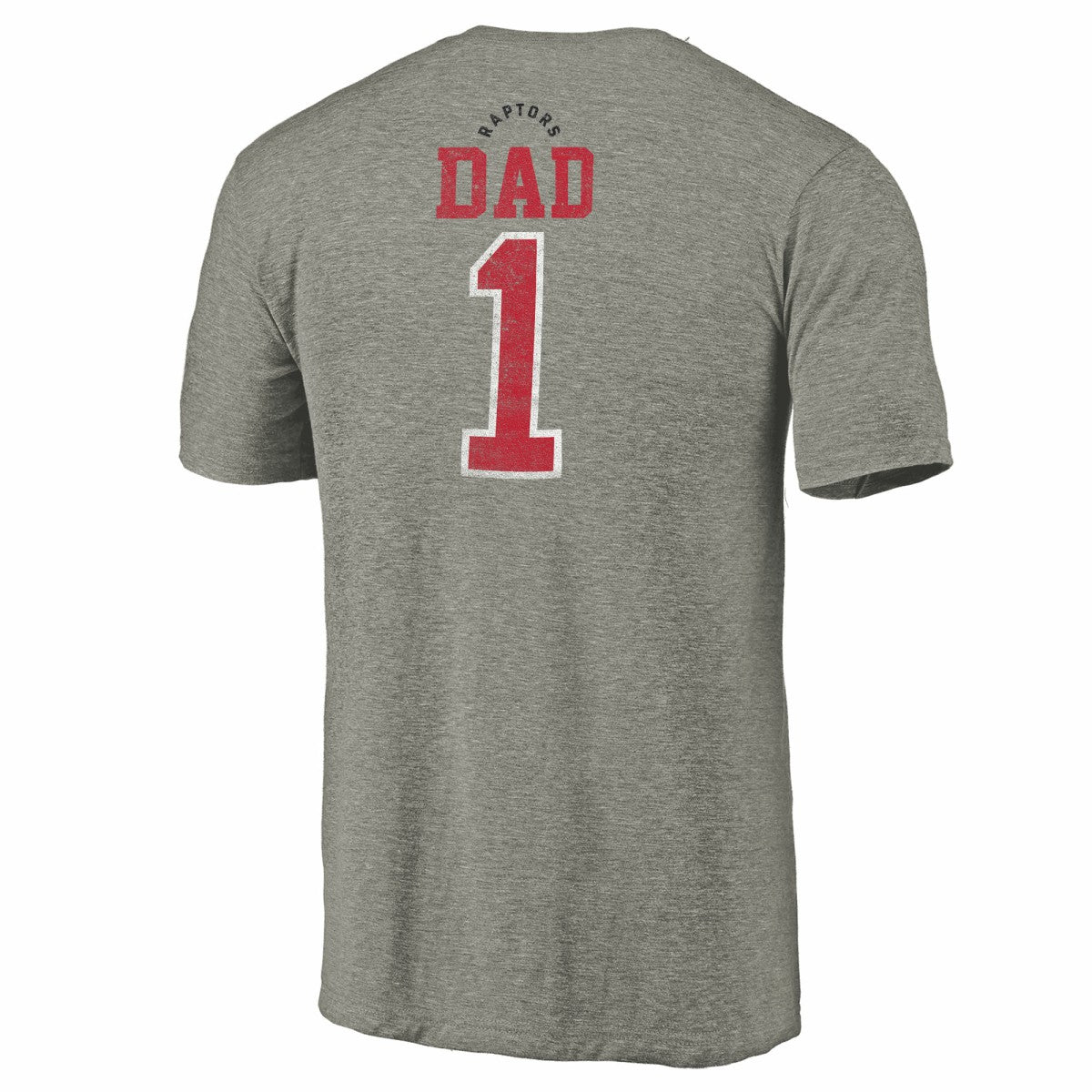 Toronto Raptors Greatest Dad Tri-Blend T-Shirt Gray - NBA