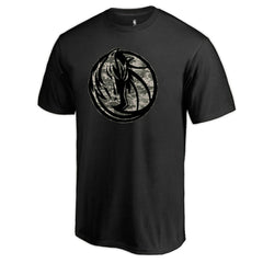 Dallas Mavericks Cloak Camo T-Shirt Black - NBA