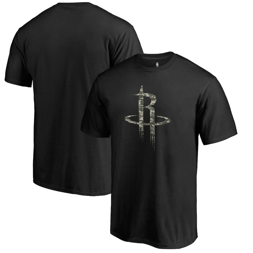 Houston Rockets Cloak Camo T-Shirt Black - NBA