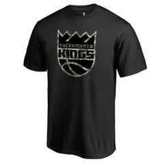 Sacramento Kings Cloak Camo T-Shirt Black - NBA