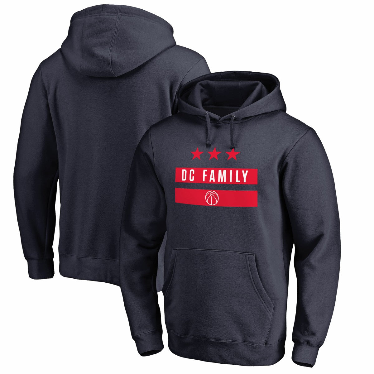 Washington Wizards Hometown Collection DC Family Pullover Hoodie Navy - NBA