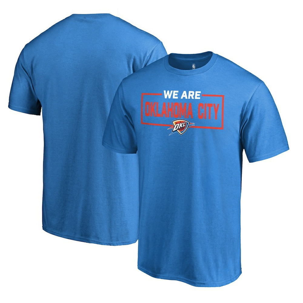 Oklahoma City Thunder We Are Iconic Collection T-Shirt Blue - NBA
