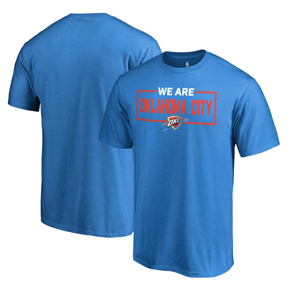 Oklahoma City Thunder We Are Iconic Collection T-Shirt Blue - NBA