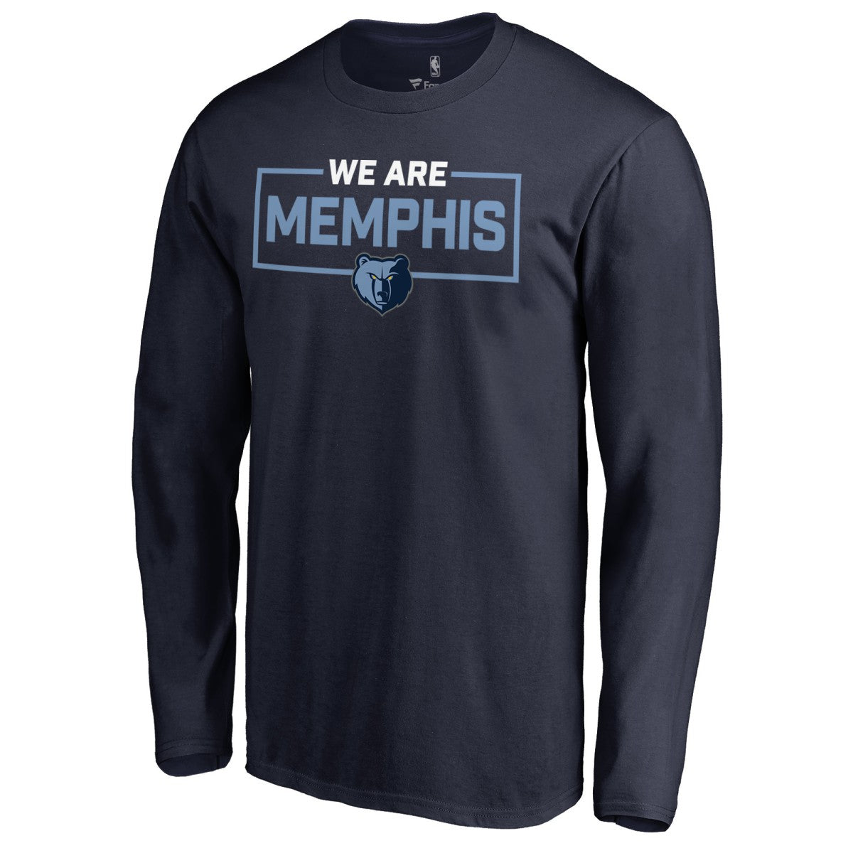 Memphis Grizzlies We Are Iconic Collection Long Sleeve T-Shirt Navy - NBA