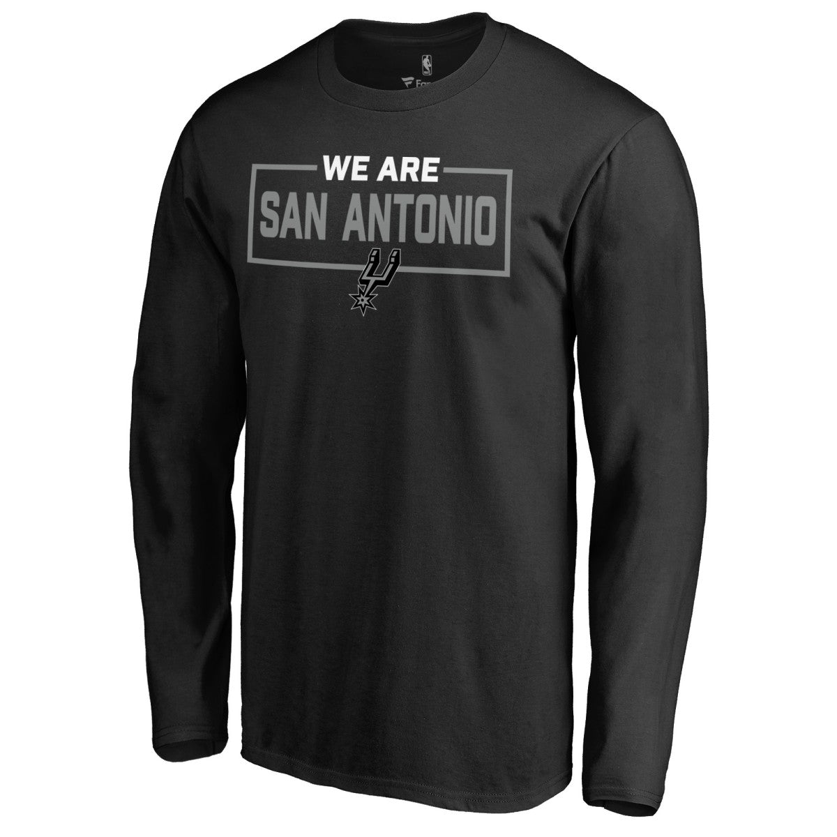 San Antonio Spurs We Are Iconic Collection Long Sleeve T-Shirt Black - NBA