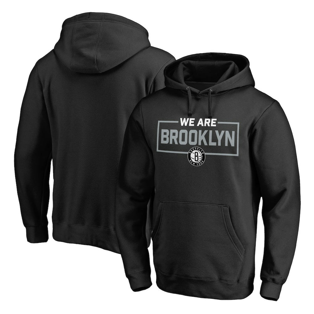 Brooklyn Nets We Are Iconic Collection Pullover Hoodie Black - NBA