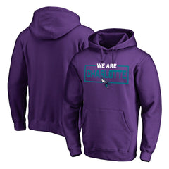 Charlotte Hornets We Are Iconic Collection Pullover Hoodie Purple - NBA