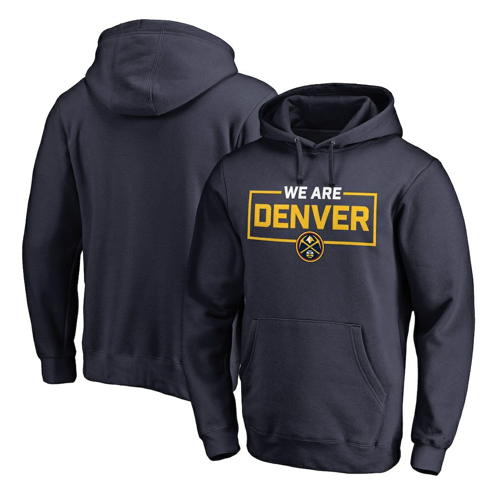 Denver Nuggets We Are Iconic Collection Pullover Hoodie Navy - NBA