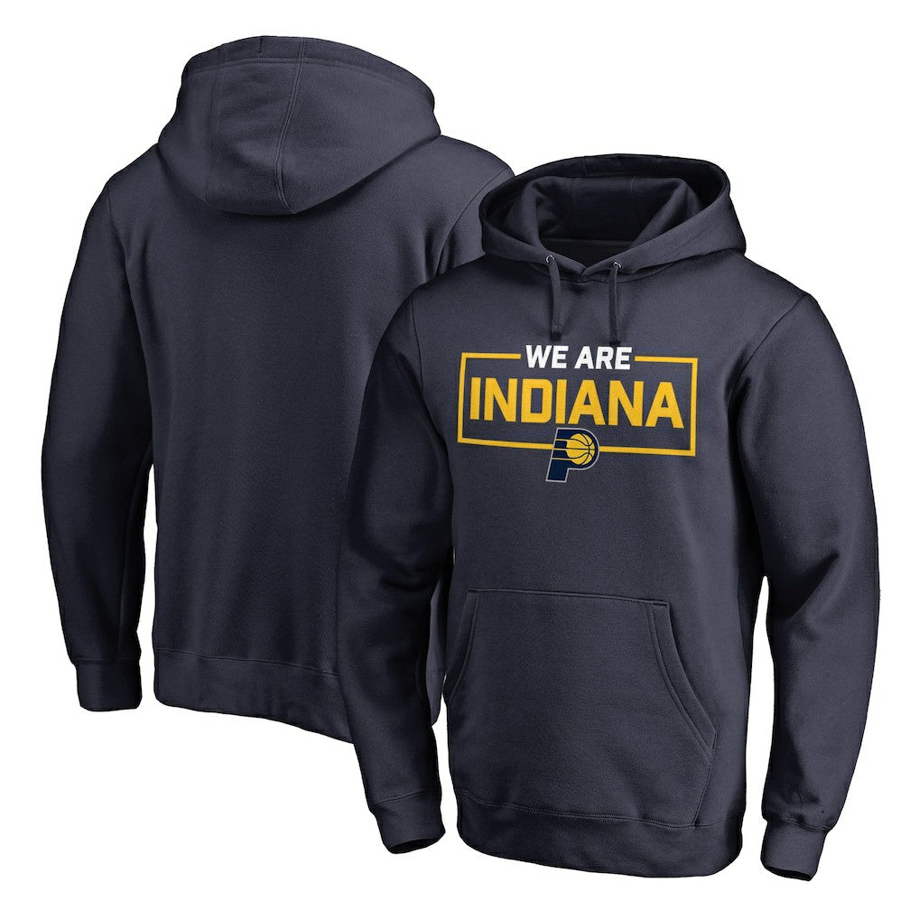 Indiana Pacers We Are Iconic Collection Pullover Hoodie Navy - NBA