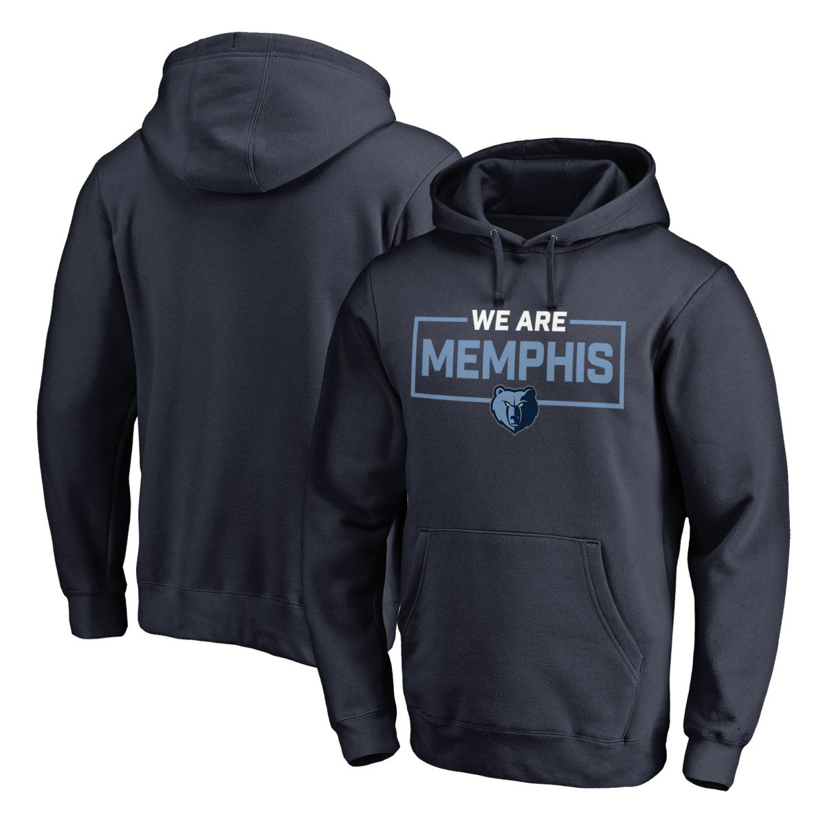 Memphis Grizzlies We Are Iconic Collection Pullover Hoodie Navy - NBA