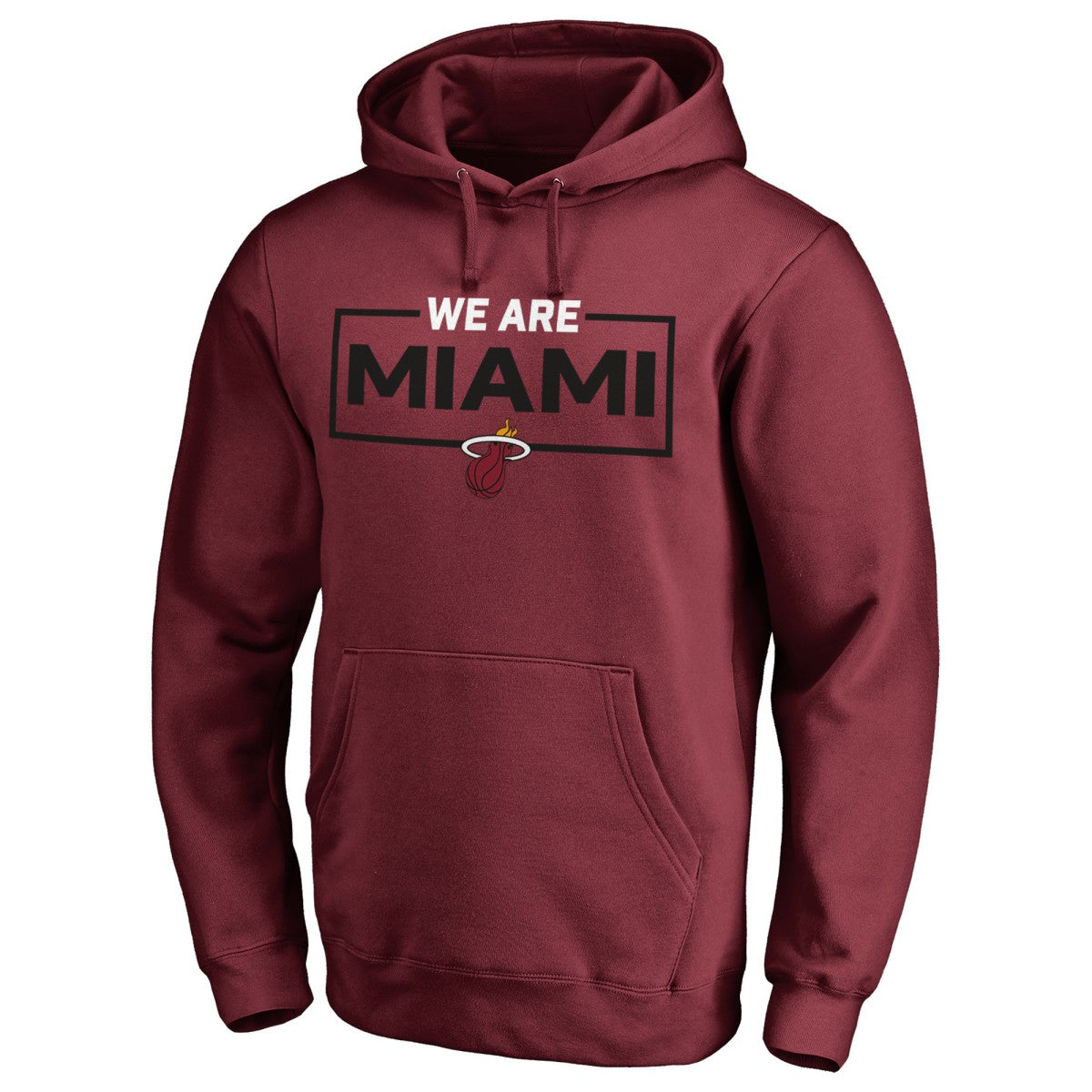 Miami Heat We Are Iconic Collection Pullover Hoodie Garnet - NBA