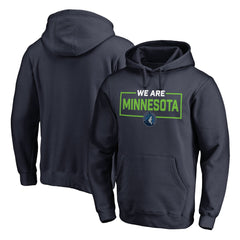 Minnesota Timberwolves We Are Iconic Collection Pullover Hoodie Navy - NBA