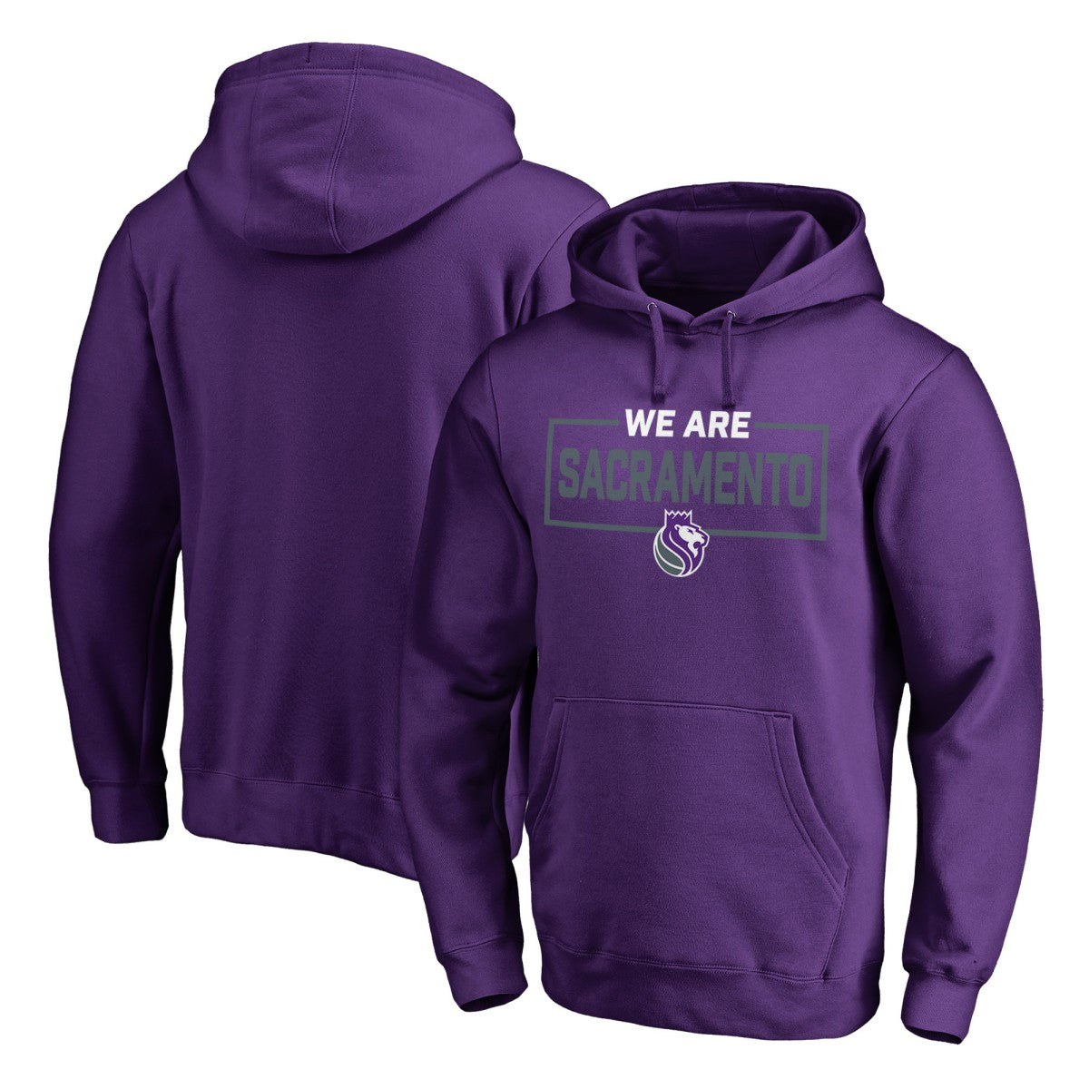 Sacramento Kings We Are Iconic Collection Pullover Hoodie Purple - NBA