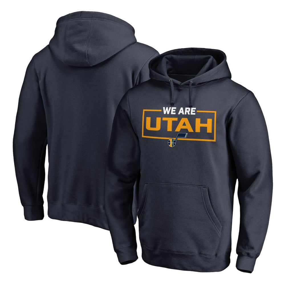 Utah Jazz We Are Iconic Collection Pullover Hoodie Navy - NBA