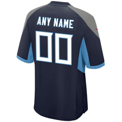 Tennessee Titans Youth Custom Game Jersey Navy | Nike for Sale