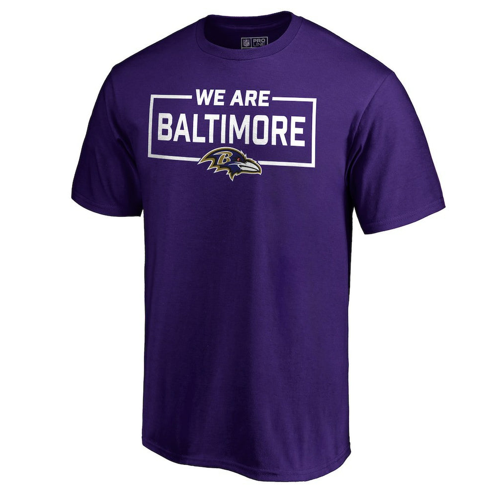 Baltimore Ravens We Are Icon T-Shirt Purple | NFL