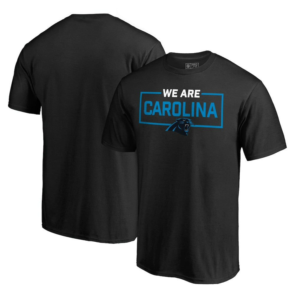 Carolina Panthers We Are Icon T-Shirt Black | NFL