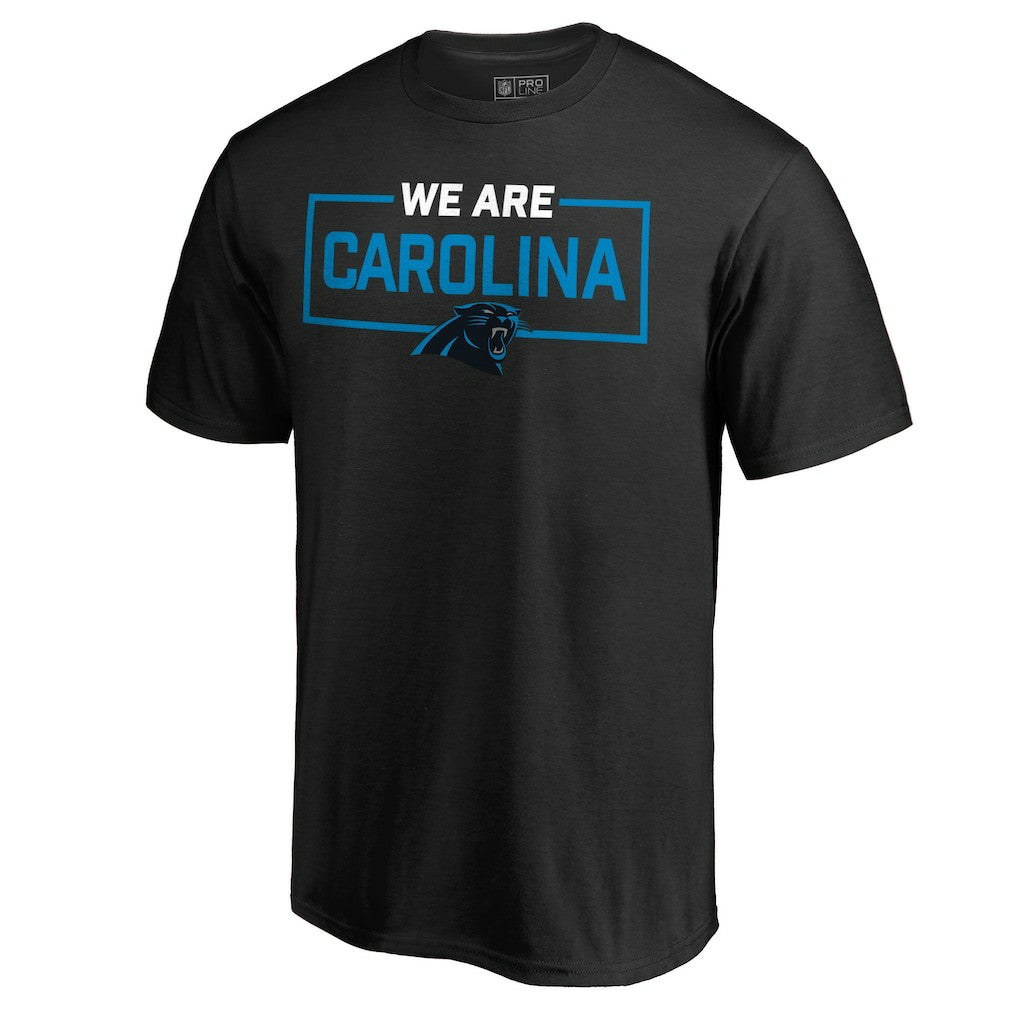 Carolina Panthers We Are Icon T-Shirt Black | NFL