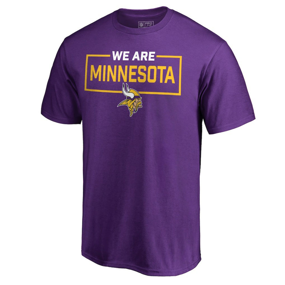 Minnesota Vikings We Are Icon T-Shirt Purple | NFL