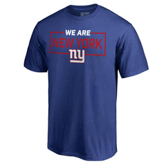 New York Giants We Are Icon T-Shirt Royal | NFL