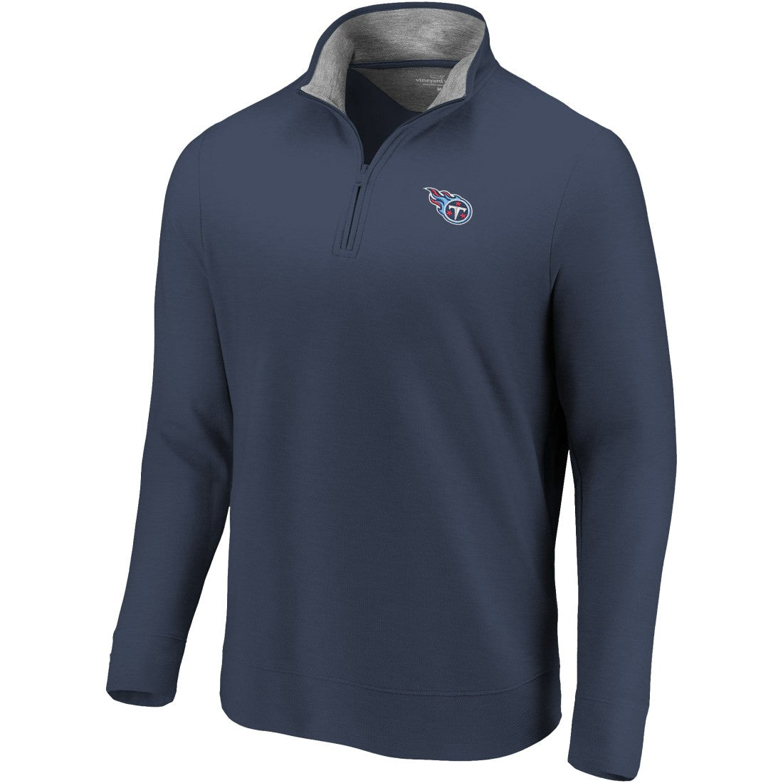 Tennessee Titans Vineyard Vines Saltwater Quarter-Zip Jacket Navy | NFL