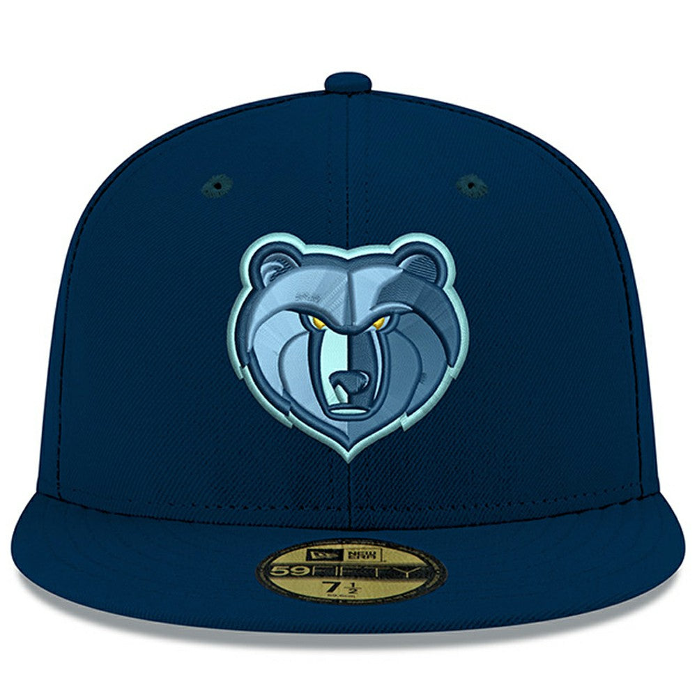 Memphis Grizzlies New Logo Team Color 59FIFTY Fitted Hat Blue - NBA