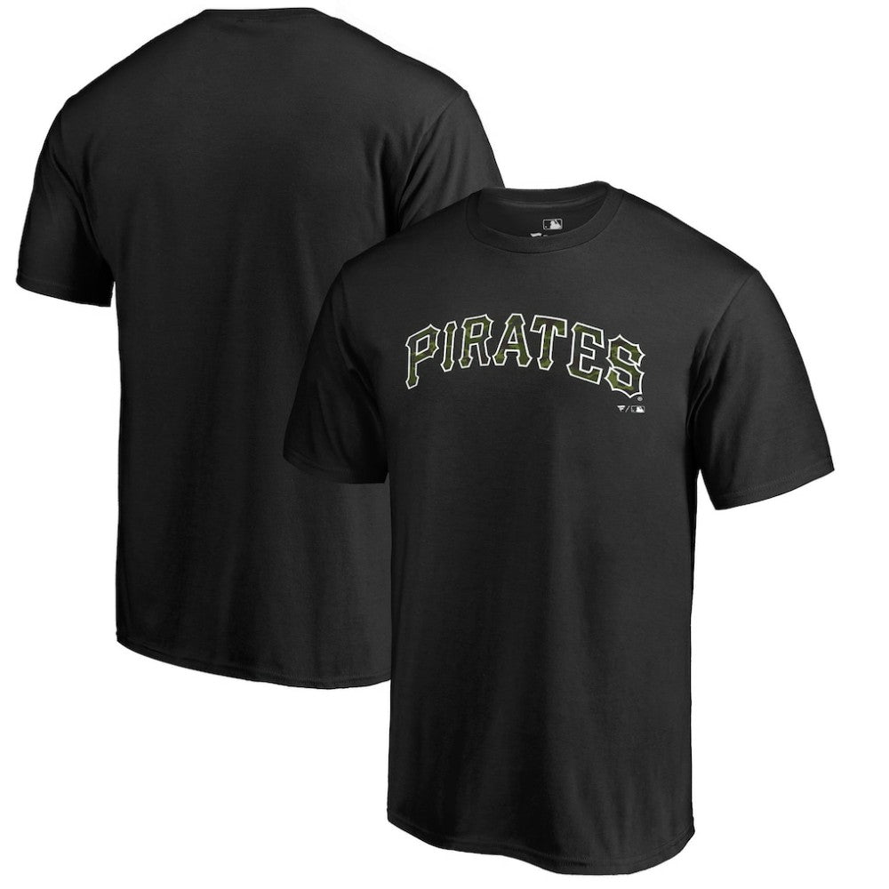 Pittsburgh Pirates Armed Forces Wordmark T-Shirt - MLB