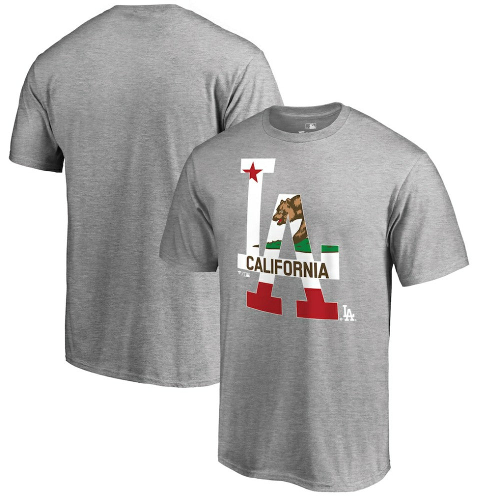 Los Angeles Dodgers Hometown Collection Cali Flag T-Shirt - MLB