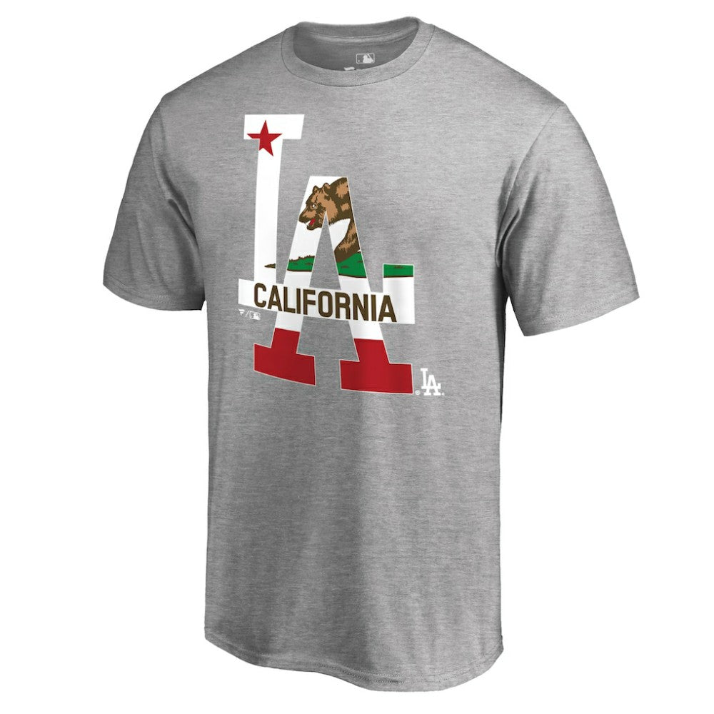 Los Angeles Dodgers Hometown Collection Cali Flag T-Shirt - MLB