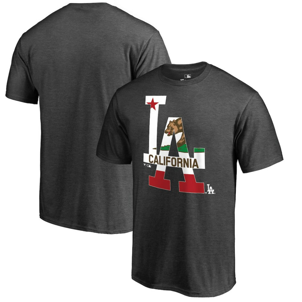 Los Angeles Dodgers Hometown Collection Cali Flag T-Shirt - MLB