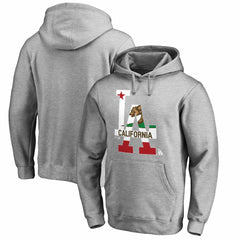 Los Angeles Dodgers Hometown Collection Cali Flag Pullover Hoodie - MLB