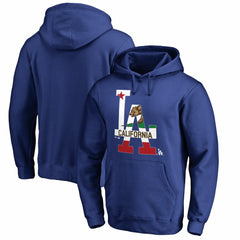 Los Angeles Dodgers Hometown Collection Cali Flag Pullover Hoodie - MLB