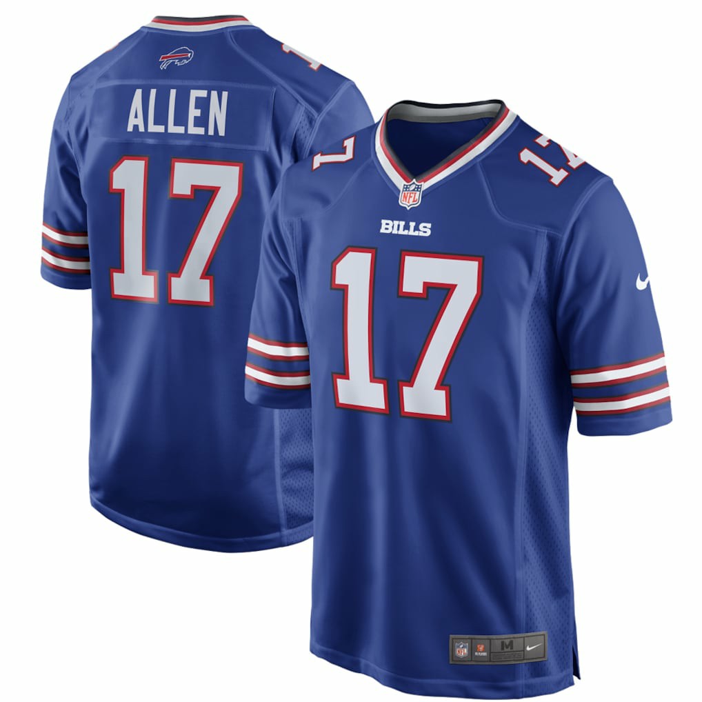 Josh Allen Buffalo Bills Game Player Jersey Royal | Nike for Sale