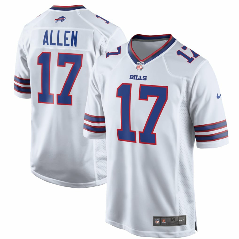 Josh Allen Buffalo Bills Game Player Jersey White | Nike for Sale