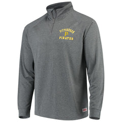 Pittsburgh Pirates Stitches Team Raglan Quarter-Zip Pullover Jacket - MLB