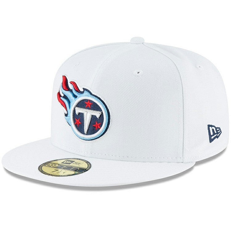 Tennessee Titans New Era Omaha 59FIFTY Fitted Hat White | NFL