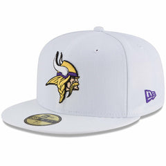 Minnesota Vikings New Era Omaha 59FIFTY Fitted Hat White | NFL