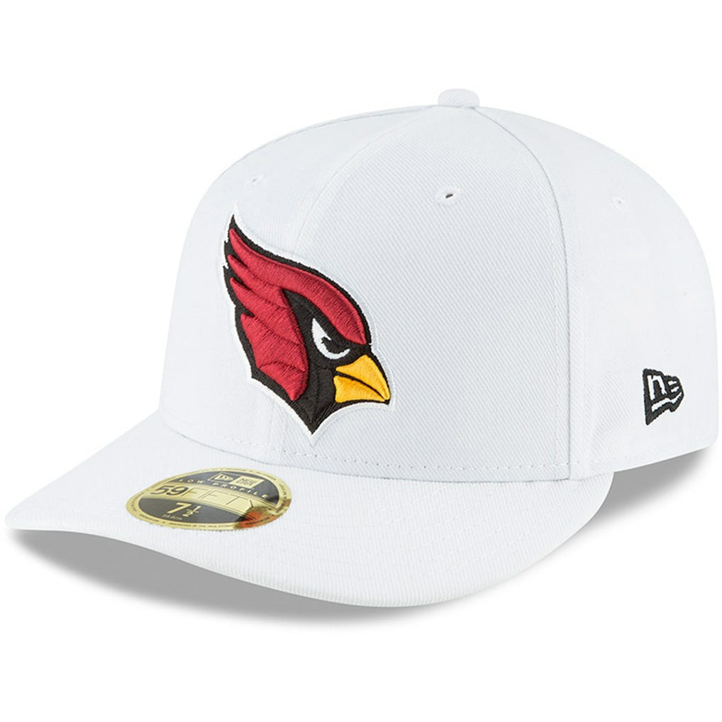Arizona Cardinals New Era Omaha Low Profile 59FIFTY Fitted Hat White | NFL