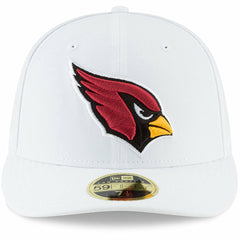 Arizona Cardinals New Era Omaha Low Profile 59FIFTY Fitted Hat White | NFL