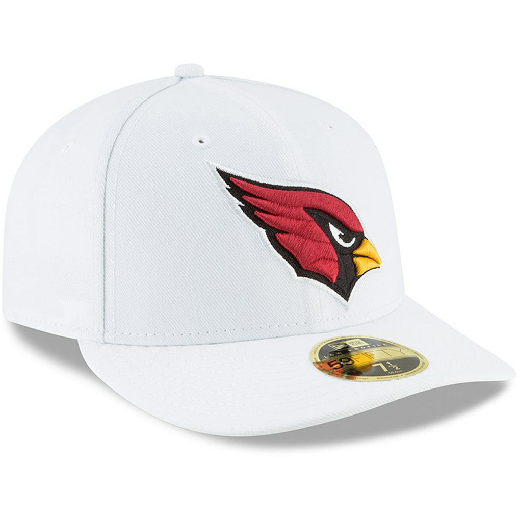 Arizona Cardinals New Era Omaha Low Profile 59FIFTY Fitted Hat White | NFL