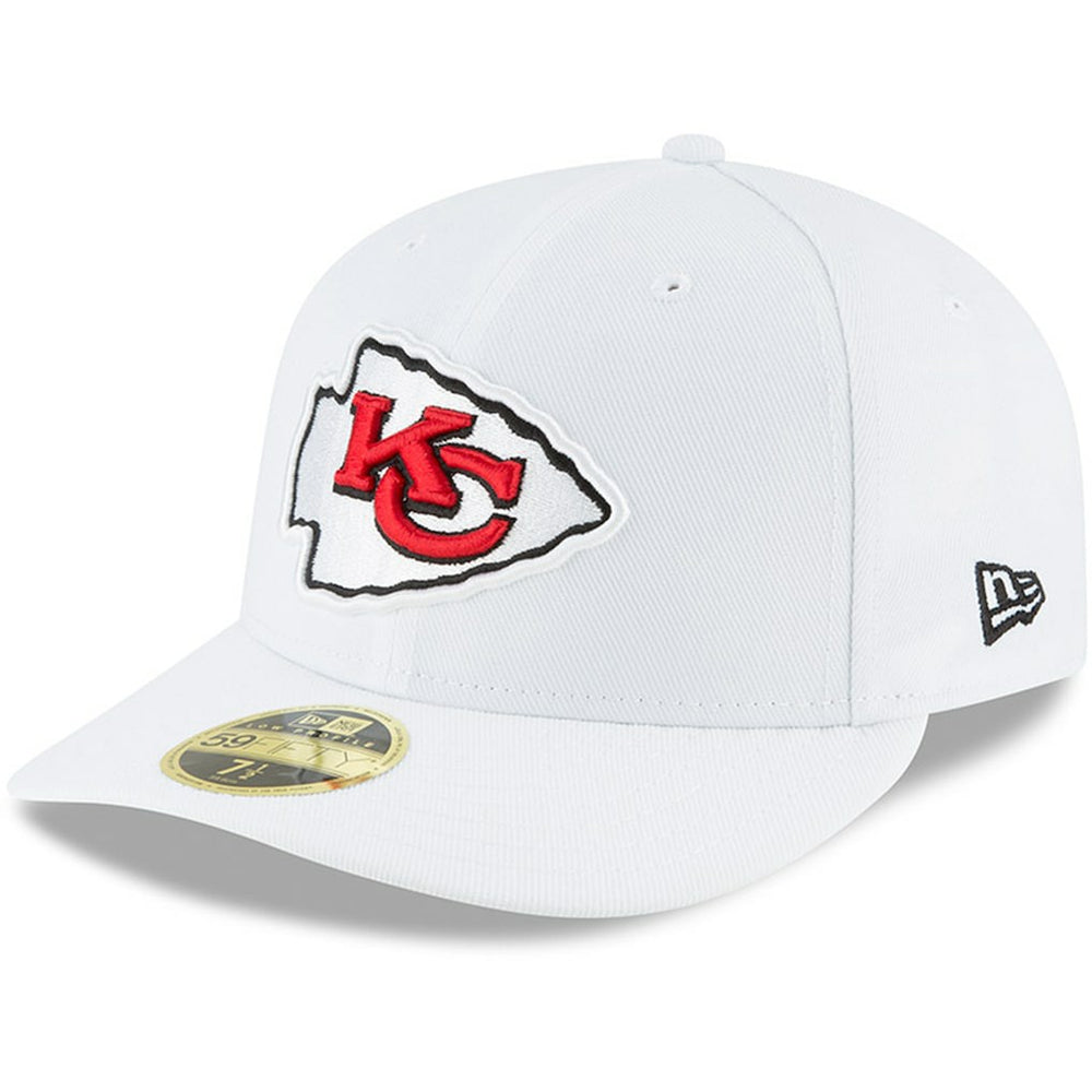 Kansas City Chiefs New Era Omaha Low Profile 59FIFTY Fitted Hat White | NFL