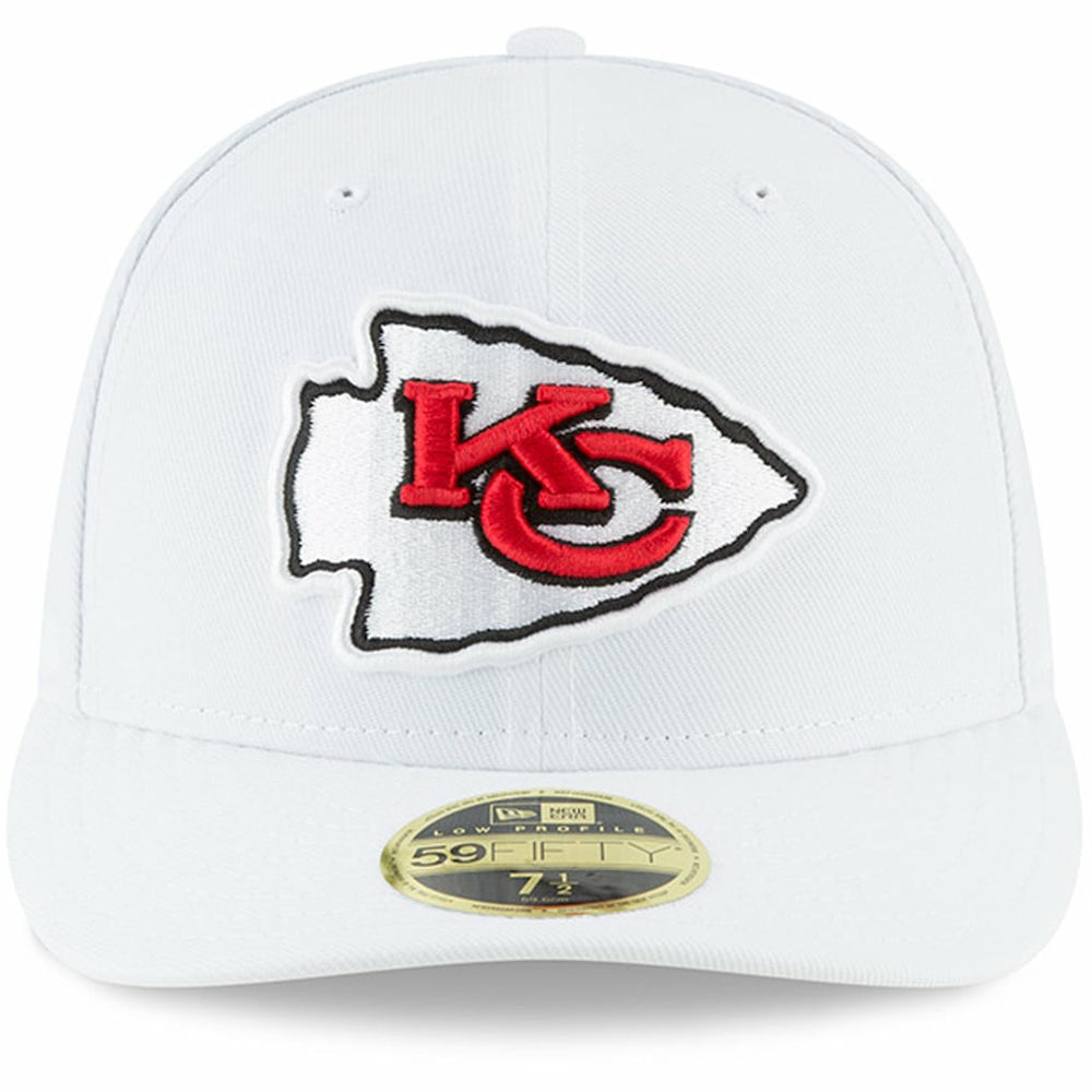 Kansas City Chiefs New Era Omaha Low Profile 59FIFTY Fitted Hat White | NFL
