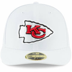 Kansas City Chiefs New Era Omaha Low Profile 59FIFTY Fitted Hat White | NFL