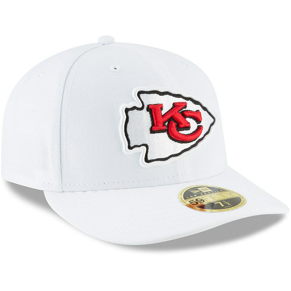 Kansas City Chiefs New Era Omaha Low Profile 59FIFTY Fitted Hat White | NFL