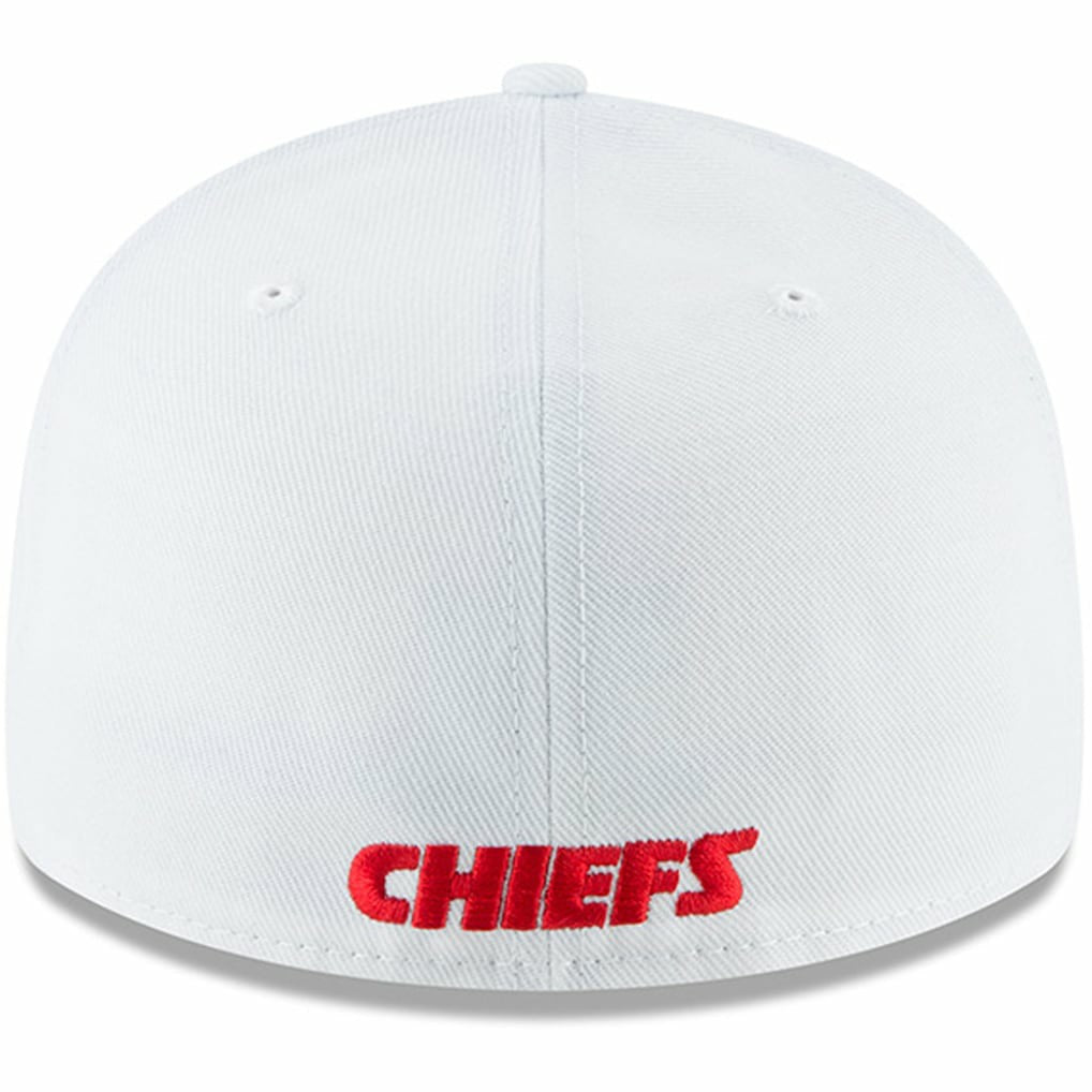Kansas City Chiefs New Era Omaha Low Profile 59FIFTY Fitted Hat White | NFL